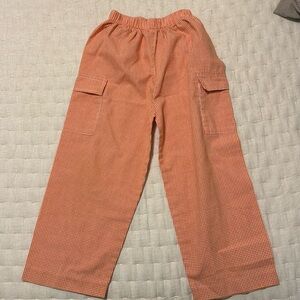 4T boys gingham dress pants with pockets